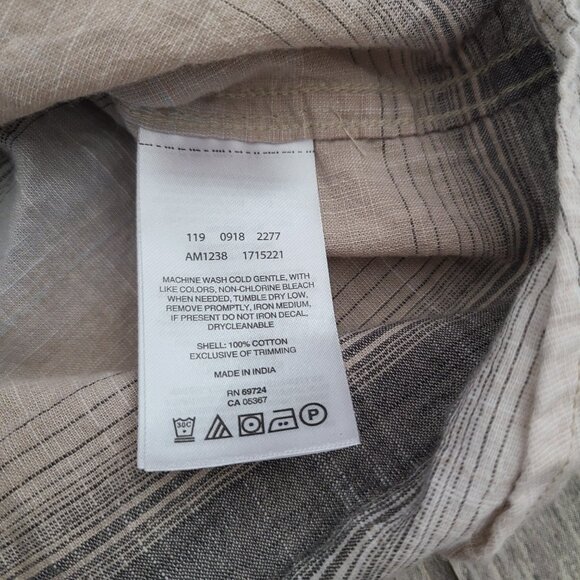 Columbia young mens collared button down surfer style short sleeve shirt size M - Picture 8 of 9